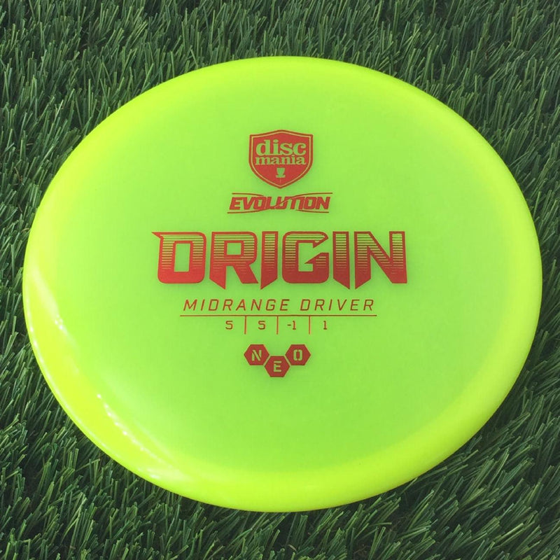 Discmania Evolution NEO Origin - 173g - Translucent Yellow