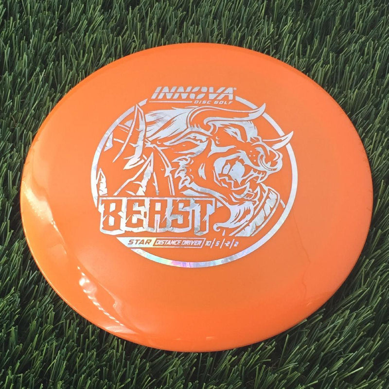 Innova Star Beast with Burst Logo Stock Stamp - 175g Orange