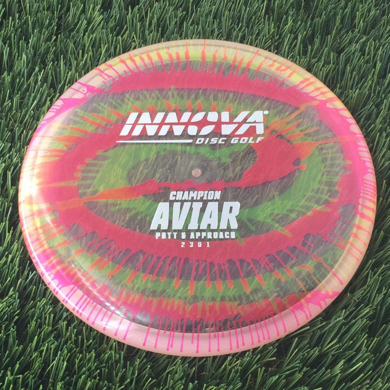 Innova Champion I-Dye Aviar Putter with Burst Logo Stock Stamp - 175g - Translucent Dyed