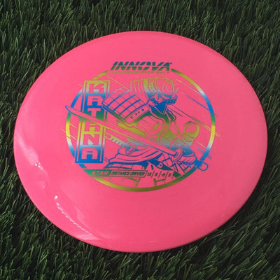 Innova Star Katana with Burst Logo Stock Stamp - 175g Pink