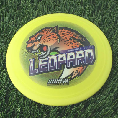 Innova DX Leopard with INNfuse Stock Stamp - 175g Yellow