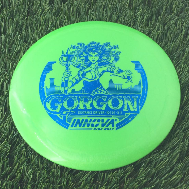 Innova Gstar Gorgon with Burst Logo Stock Stamp - 175g Neon Green