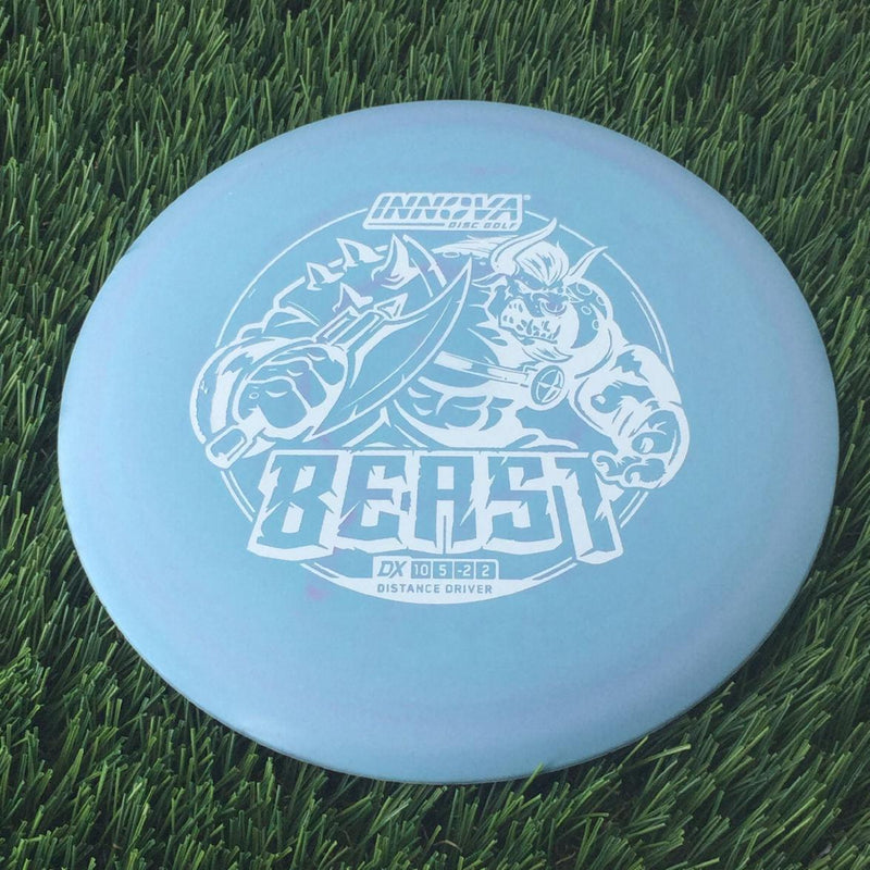 Innova DX Beast with Burst Logo Stock Stamp - 175g Light Blue