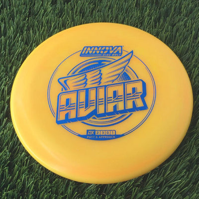 Innova DX Aviar Putter with Burst Logo Stock Stamp - 140g Light Orange