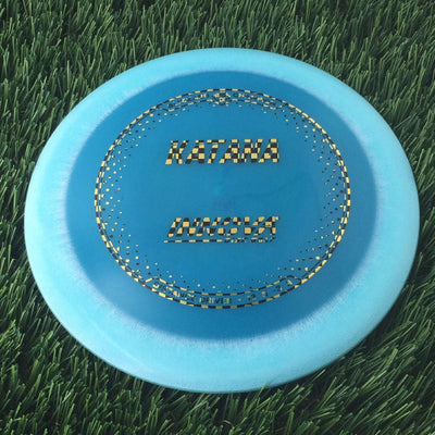 Innova Champion Blizzard Katana with Burst Logo Stock Stamp - 144g - Translucent Blue