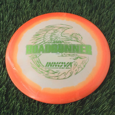 Innova Halo Star Roadrunner with Burst Logo Stock Stamp - 155g Orange