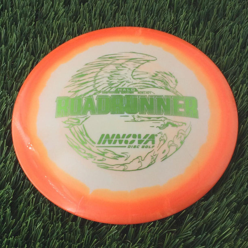 Innova Halo Star Roadrunner with Burst Logo Stock Stamp - 155g Orange