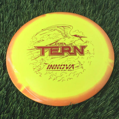 Innova Halo Star Tern with Burst Logo Stock Stamp - 171g Orangish Yellow