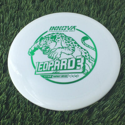 Innova Star Leopard3 with Burst Logo Stock Stamp - 170g White