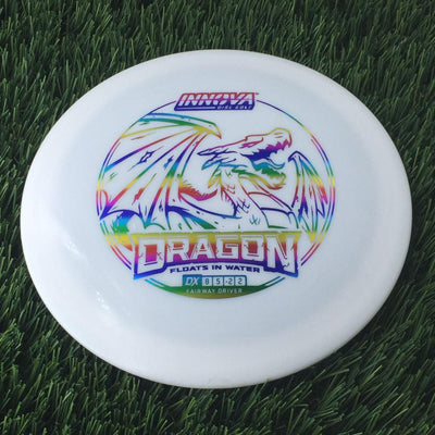 Innova DX Dragon with Burst Logo Stock Stamp - 156g White