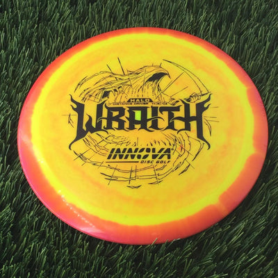 Innova Halo Star Wraith with Burst Logo Stock Stamp - 175g Orangish Yellow