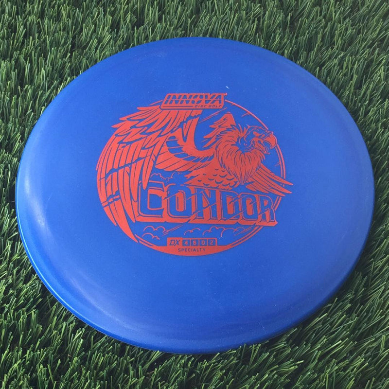 Innova DX Condor with Burst Logo Stock Stamp - 168g Blue