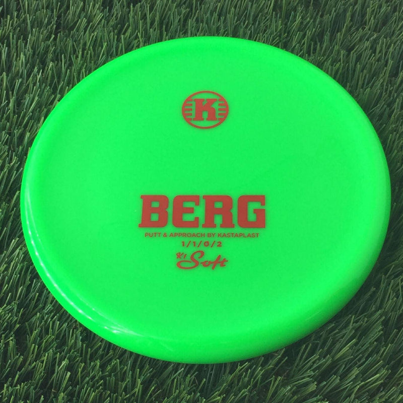 Kastaplast K1 Soft Berg - 173g Poison Green