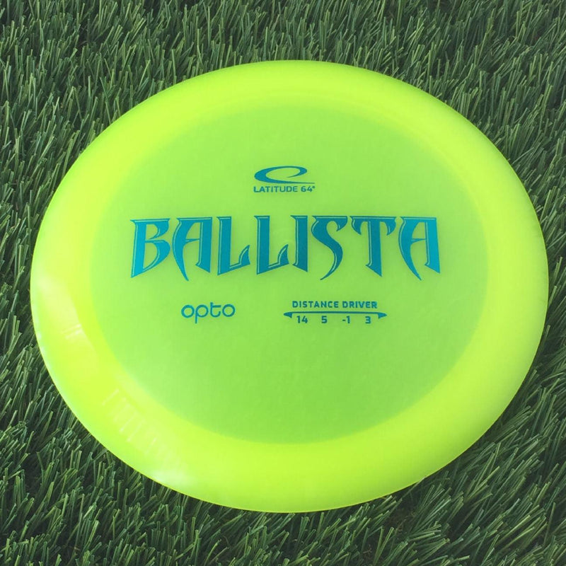 Latitude 64 Opto Ballista - 172g - Translucent Yellow