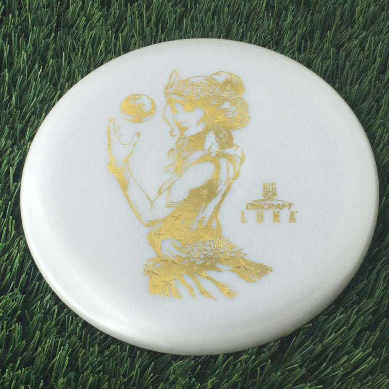 Discraft Big Z Collection Luna with Big Z Stock Stamp with Inside Rim Embossed PM Paul McBeth Stamp - 174g White