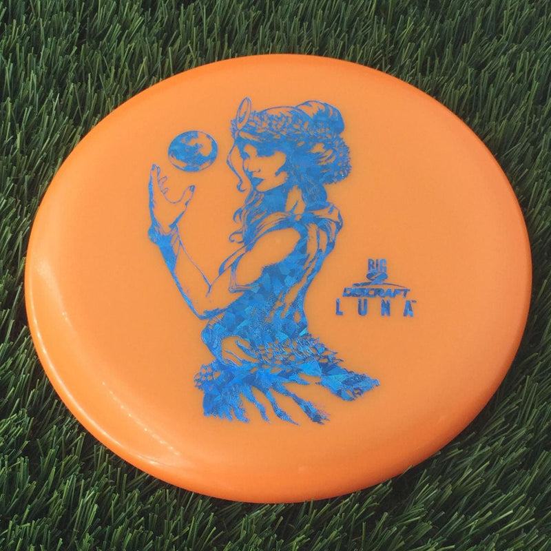 Discraft Big Z Collection Luna with Big Z Stock Stamp with Inside Rim Embossed PM Paul McBeth Stamp - 174g Orange