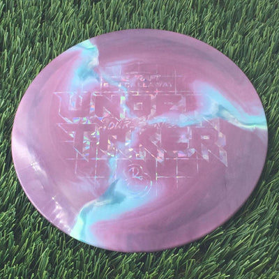 Discraft ESP Swirl Undertaker with Ben Callaway Tour Series 2022 Stamp - 174g Dark Red