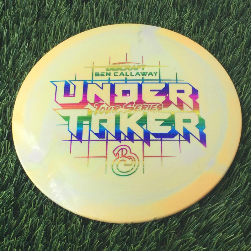 Discraft ESP Swirl Undertaker with Ben Callaway Tour Series 2022 Stamp - 174g Brown