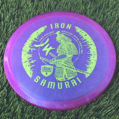 Discmania Chroma C-Line MD3 with Eagle McMahon Signature Series Iron Samurai 4 Stamp - 177g - Translucent Purple