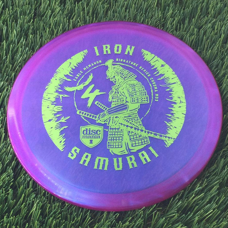 Discmania Chroma C-Line MD3 with Eagle McMahon Signature Series Iron Samurai 4 Stamp - 177g - Translucent Purple