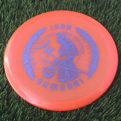 Discmania Chroma C-Line MD3 with Eagle McMahon Signature Series Iron Samurai 4 Stamp - 173g - Translucent Orange