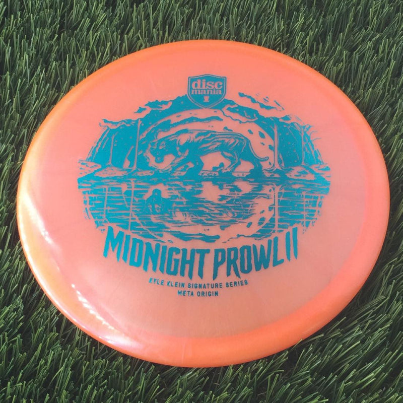 Discmania Evolution Meta Origin with Midnight Prowl II(2) - Kyle Klein Signature Series Stamp - 173g - Translucent Orange