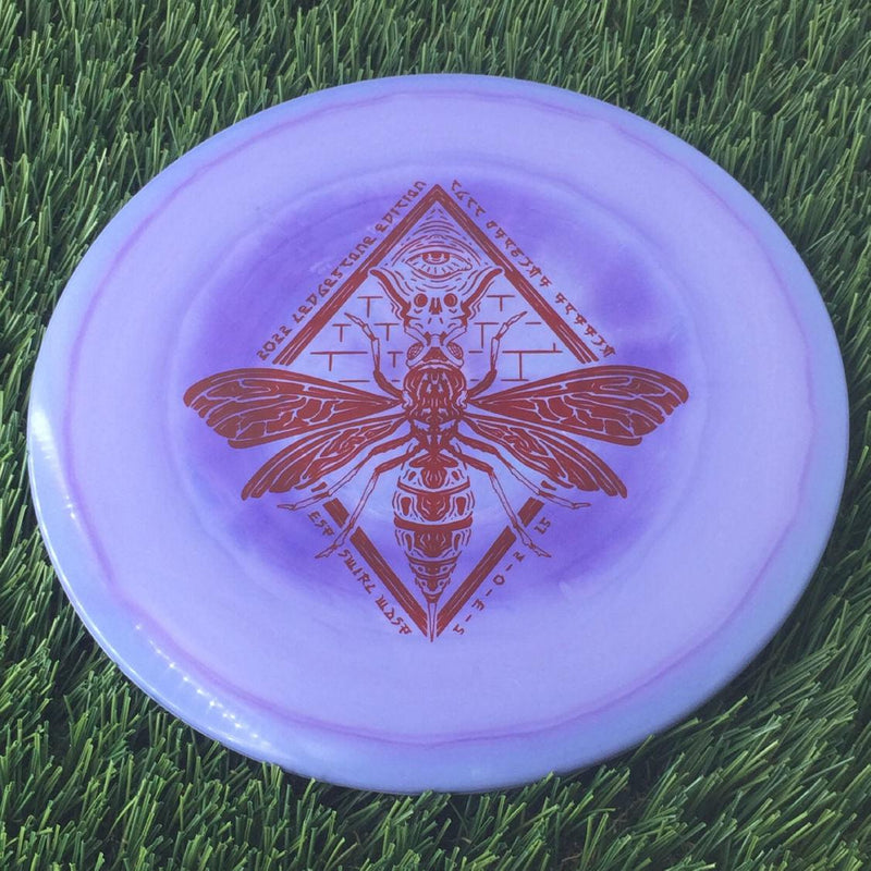 Discraft ESP Swirl Wasp with 2023 Ledgestone Edition - Wave 1 Stamp - 176g Purple