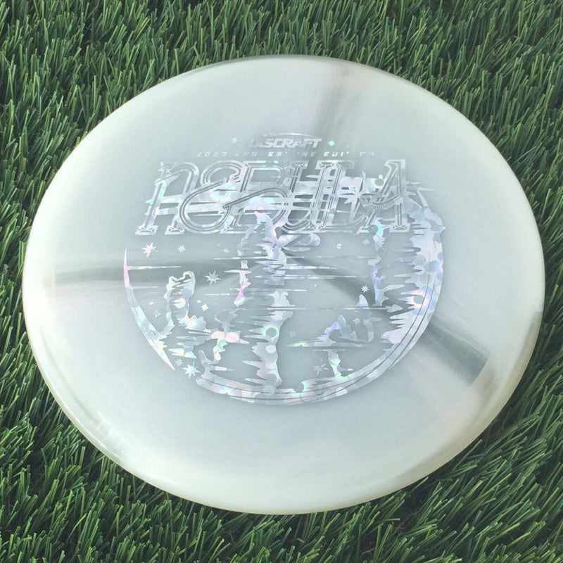 Discraft Elite Z Swirl Nebula with 2023 Ledgestone Edition - Wave 1 Stamp - 172g - Translucent Off White