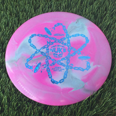 Discraft ESP Swirl Nuke SS with 2023 Ledgestone Edition - Wave 2 Stamp - 172g Purple