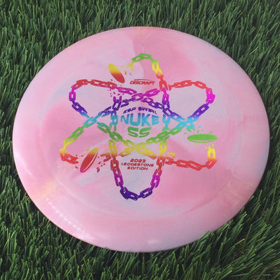 Discraft ESP Swirl Nuke SS with 2023 Ledgestone Edition - Wave 2 Stamp - 172g Pink