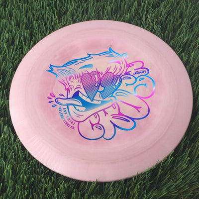 Discraft ESP Swirl Crush with 2023 Ledgestone Edition - Wave 2 Stamp - 174g Pale Pink