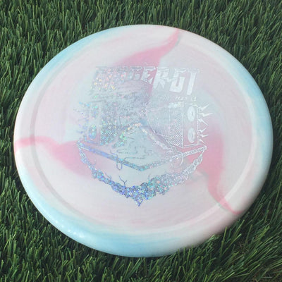 Discraft ESP Swirl Ringer GT with 2023 Ledgestone Edition - Wave 2 Stamp - 174g Pale Blue