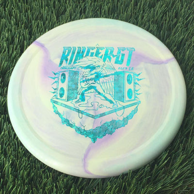 Discraft ESP Swirl Ringer GT with 2023 Ledgestone Edition - Wave 2 Stamp - 174g Pale Yellow