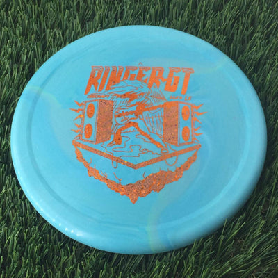 Discraft ESP Swirl Ringer GT with 2023 Ledgestone Edition - Wave 2 Stamp - 174g Light Blue