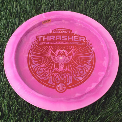 Discraft ESP Swirl Thrasher with Missy Gannon Tour Series 2023 Stamp - 174g Pink