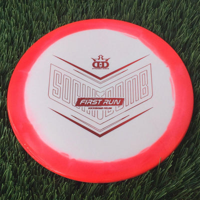 Dynamic Discs Supreme Orbit Sockibomb Felon with First Run Stamp - 176g Red