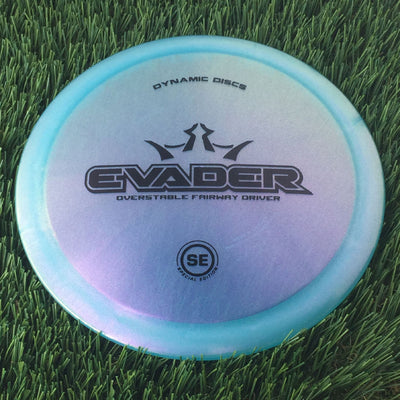 Dynamic Discs Lucid Glimmer Evader with Special Edition Stamp - 173g - Translucent Light Blue