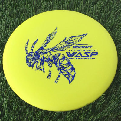 Discraft Crazy Tuff (CT) Blend Wasp with 2023 Ledgestone Edition - Wave 3 Stamp - 177g Muted Yellow