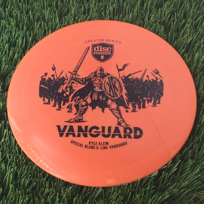 Discmania S-Line Special Blend Vanguard with Kyle Klein Creator Series - Army of Soldiers Stamp - 173g Orange