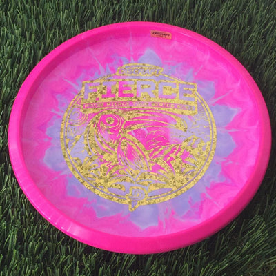 Discraft ESP Swirl Fierce with Paige Pierce Tour Series 2023 Stamp - 172g Bright Pink