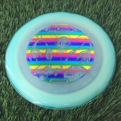 Innova Halo Champion Boss with Jeremy Koling Tour Series 2023 Stamp - 175g - Translucent Blue