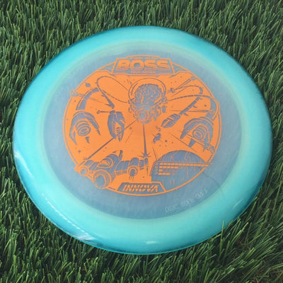 Innova Halo Champion Boss with Jeremy Koling Tour Series 2023 Stamp - 175g - Translucent Blue