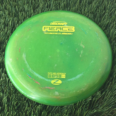 Discraft Elite Z Jawbreaker Fierce with 2023 Ledgestone Edition - Wave 4 Stamp - 174g - Translucent Green