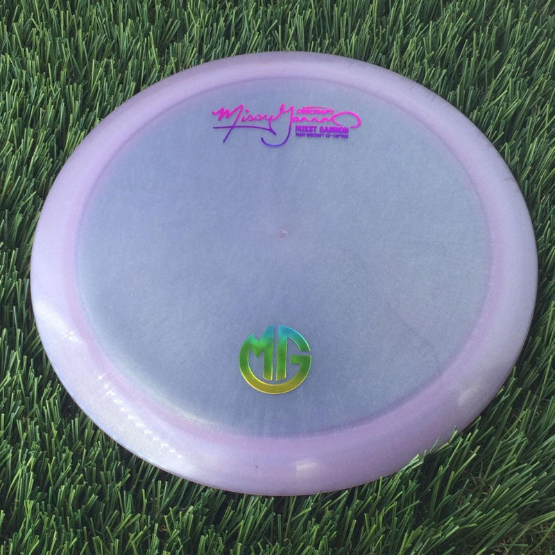 Discraft Elite Z Color Shift Thrasher with Missy Gannon Signature Team Discraft Co-Captain - MG Small Logo Stamp - 174g - Translucent Purple