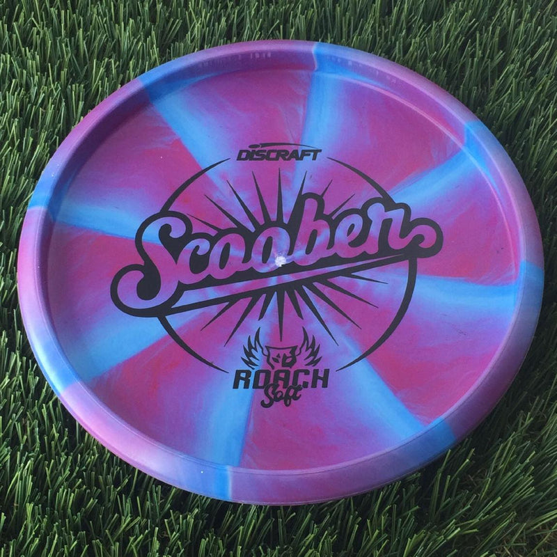 Discraft Soft Swirl Roach with Brodie Smith - DarkHorse Scoober Bottom Stamp - 174g Purple