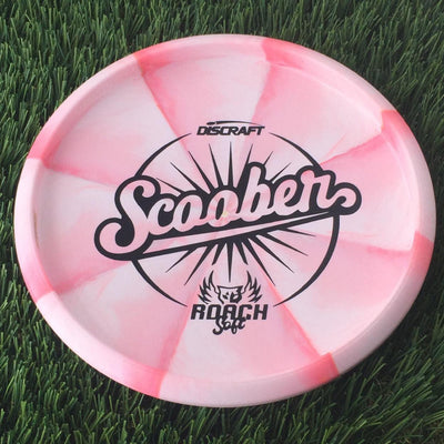 Discraft Soft Swirl Roach with Brodie Smith - DarkHorse Scoober Bottom Stamp - 174g Pink