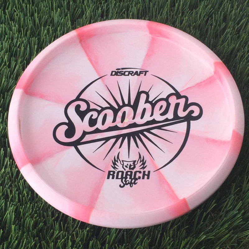 Discraft Soft Swirl Roach with Brodie Smith - DarkHorse Scoober Bottom Stamp - 174g Pink