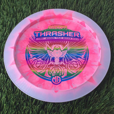 Discraft ESP Swirl Thrasher with Missy Gannon Tour Series 2023 Stamp - 174g Grey