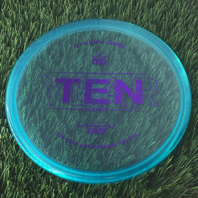 Dynamic Discs Lucid Ice Suspect with Ten Year Overlap Anniversary Edition Stamp - 173g - Translucent Blue