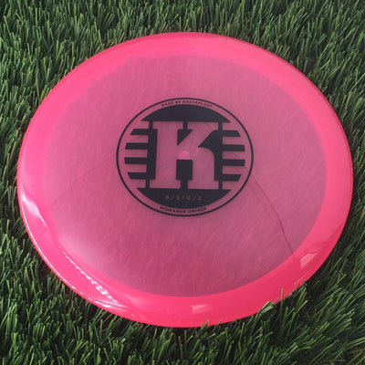 Kastaplast K1 Kaxe Retooled with Made by Kastaplast - Large K Stamp - 173g - Translucent Pink